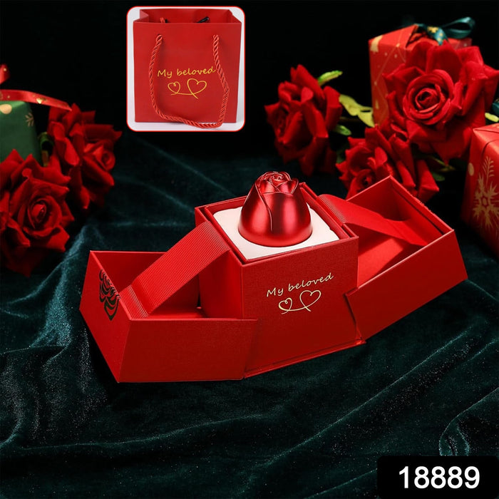 Christmas Gifts for Women Rose Ring Box Jewellery Box by Your Brand