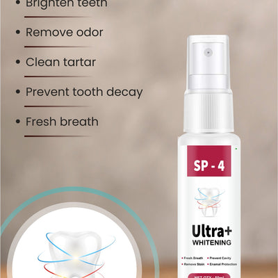 SP 4 Ultra Plus Whitening Toothpaste (Pack of 2)