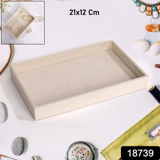 Velvet Jewellery Tray 21x12Cm (1Pc) by Your Brand