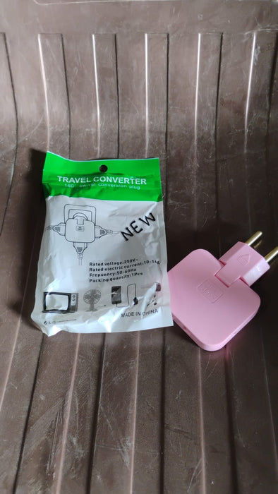 Wireless 3in1 Foldable Wall Plug Socket