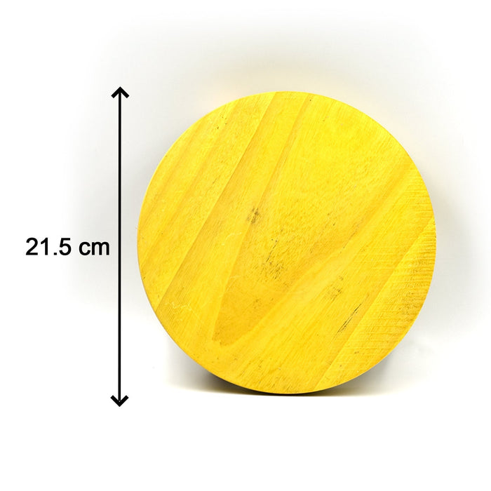 Classic round patala for rolling dough, ideal for making rotis