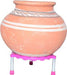 Matka stand with single ring design