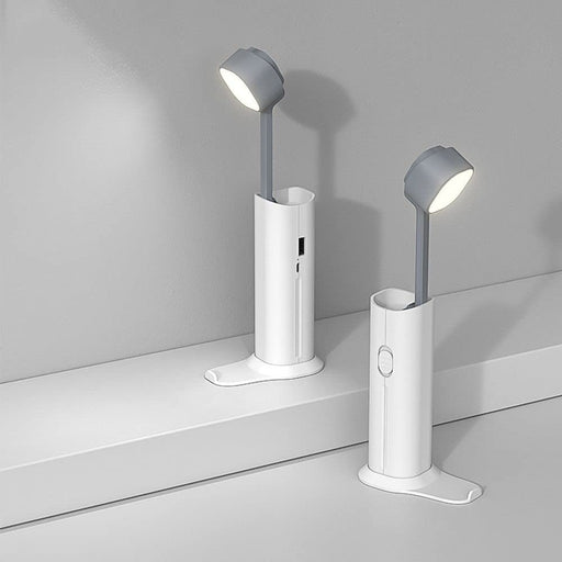 4 in 1 Creative desk Lamp, Rechargeable LED Table Flashlight Eye Protection Table Lamp Power Bank Handheld Desk Night Lamp Portable Torch Light with Adjustable Light Head for Home Kids Room Bedroom Office by Your Brand