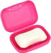 Plastic soap box for bathroom and travel