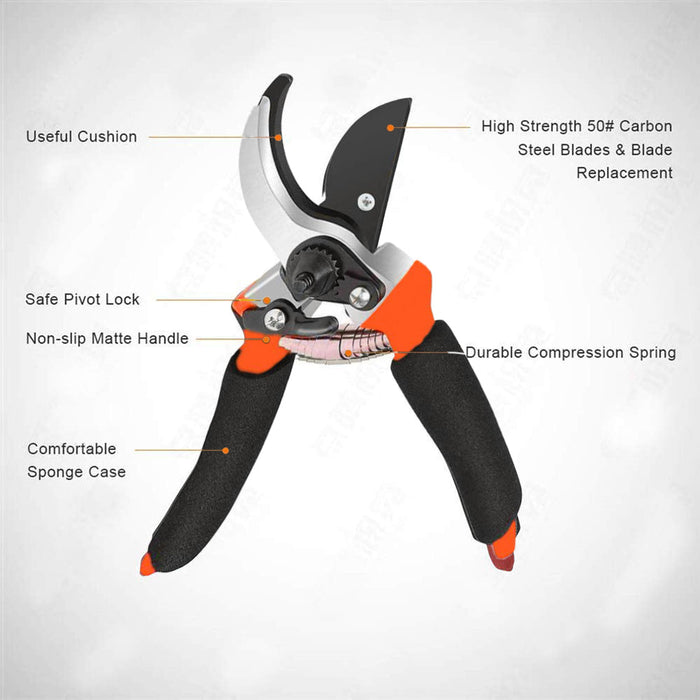 Garden Shears Sharp Cutter Pruners Scissor, Pruner, flower cutter by Your Brand