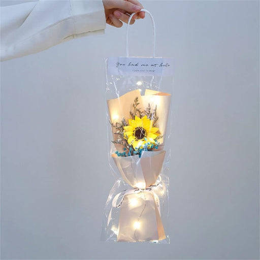 Home Decoration Rose Hand Made Valentine's Day Artificial Flowers(1 Pc) by Your Brand