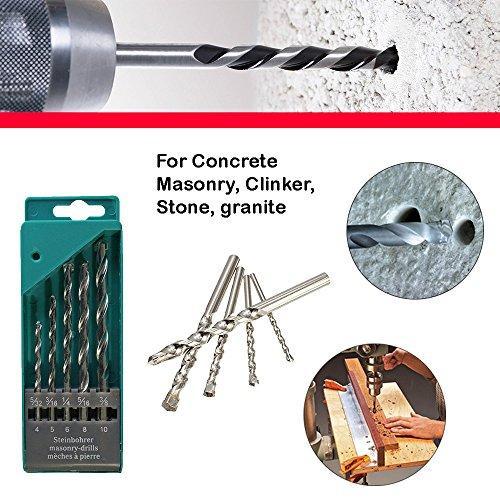 Metal Drill Bit Set (Multicolor, 5-Piece) by Your Brand