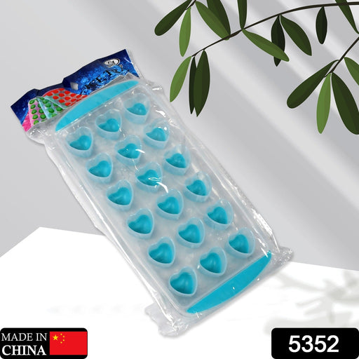 Flexible ice tray with -up feature