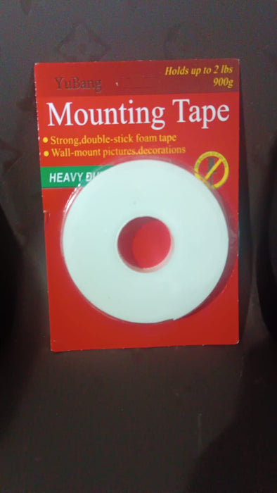 Medium Strong Double Sided Tape Foam Mounting Tape (1 Pc / Medium) by Your Brand