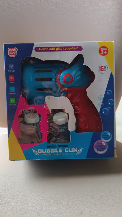 Rechargeable Bubble Gun Toy for Kids (1 Set) by Your Brand
