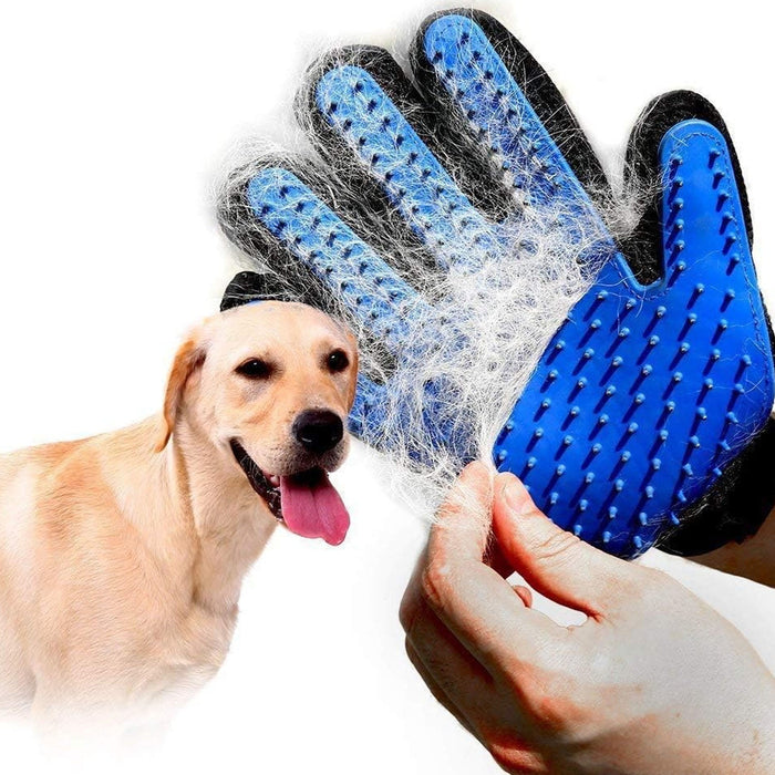Pet Grooming Deshedding Glove (1 Pc, Mix Color) by Your Brand