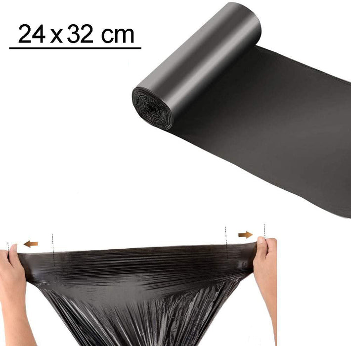 Garbage Bags Medium Size Black Colour (1 Pc / 24 x 32) by Your Brand