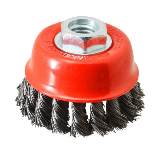 Wire Wheel Cup Brush (Black) by Your Brand