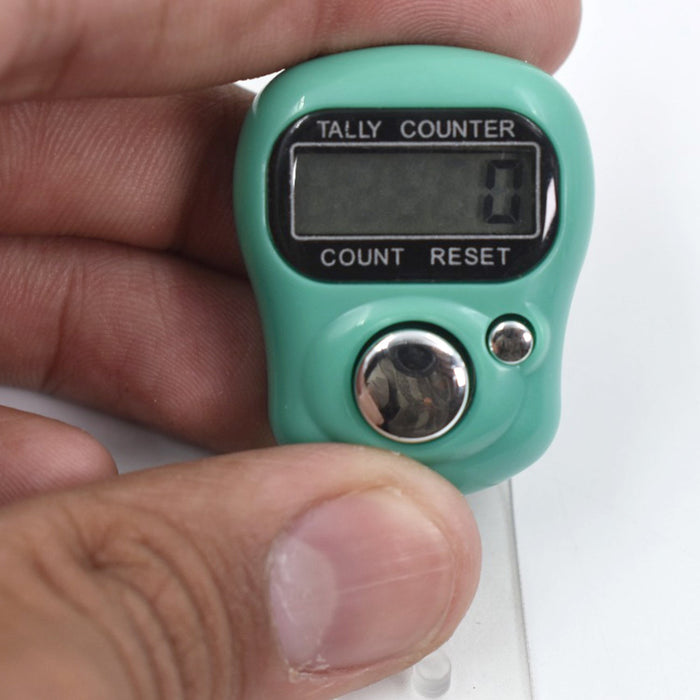 Manual Hand Finger Counting Machine Digital Head Electronic Tally Counter by Your Brand