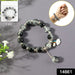 Elegant Black & Crystal Beaded Charm Bracelet by Your Brand