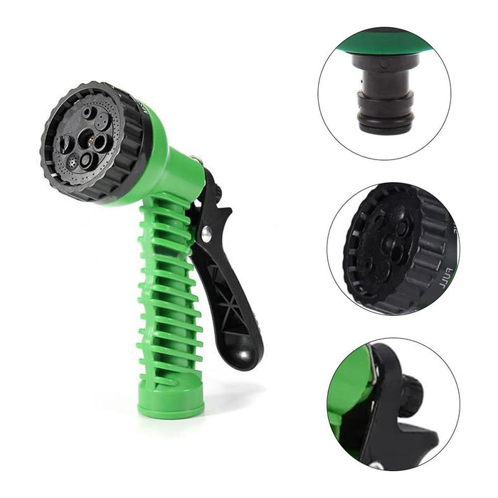 Plastic Garden Hose Nozzle Water Spray Gun Connector Tap Adapter Set by Your Brand