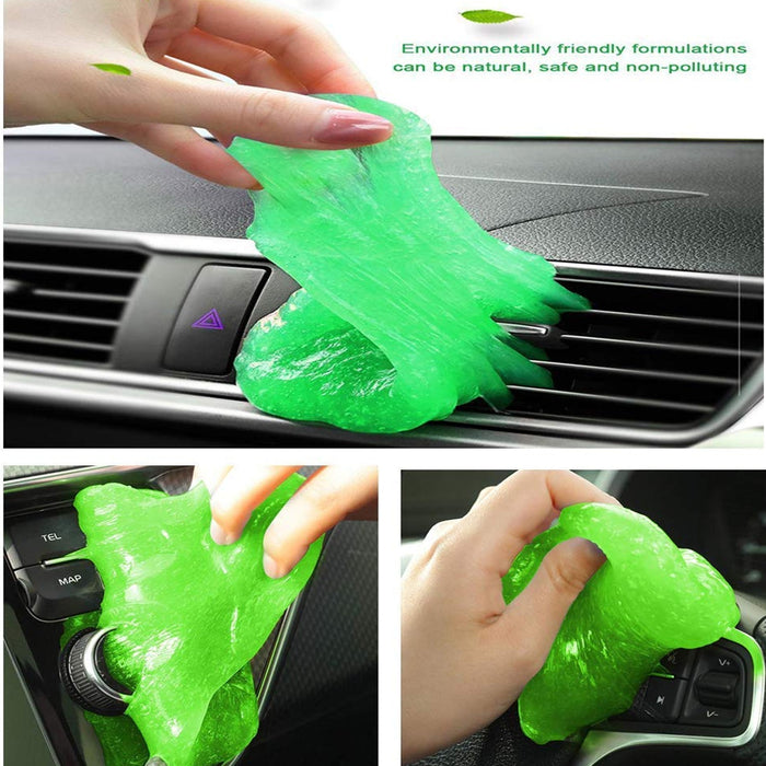 Soft Jar Slime Combo of Glitter Slime and Crystal Slime by Your Brand