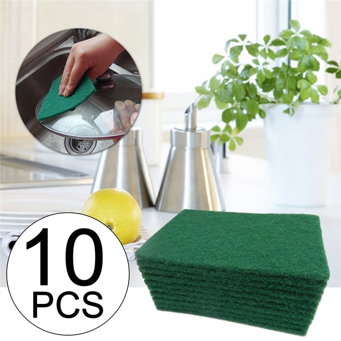 Green Kitchen Scrubber Pads for Utensils / Tiles Cleaning by Your Brand