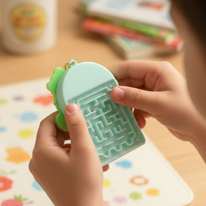 Cute Frog Cartoon Calculator Keychain with Mini Digital Display (1 Pc) by Your Brand