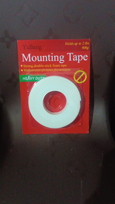 Small Strong Double Sided Tape Foam Mounting Tape (1 Pc / Small) by Your Brand