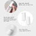 4 in 1 Travel Dispenser Bottle Set Travel Refillable Cosmetic Containers Set by Your Brand