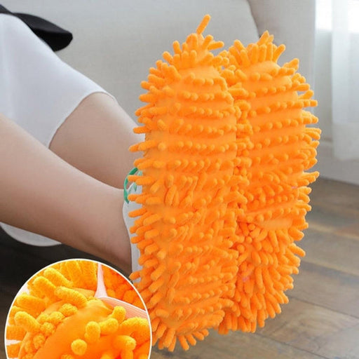 Multi-Function Washable Dust Mop / Floor Cleaning Slippers by Your Brand