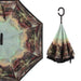 Printed Travel Windproof Umbrella (Reverse Umbrella) by Your Brand