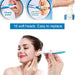 Earwax removal tool with 16 soft silicone tips.