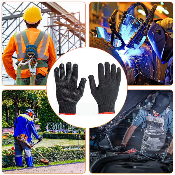 Cotton Polyester Mens Work Gloves by Your Brand