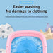 Compact and foldable washing machine, ideal for small spaces