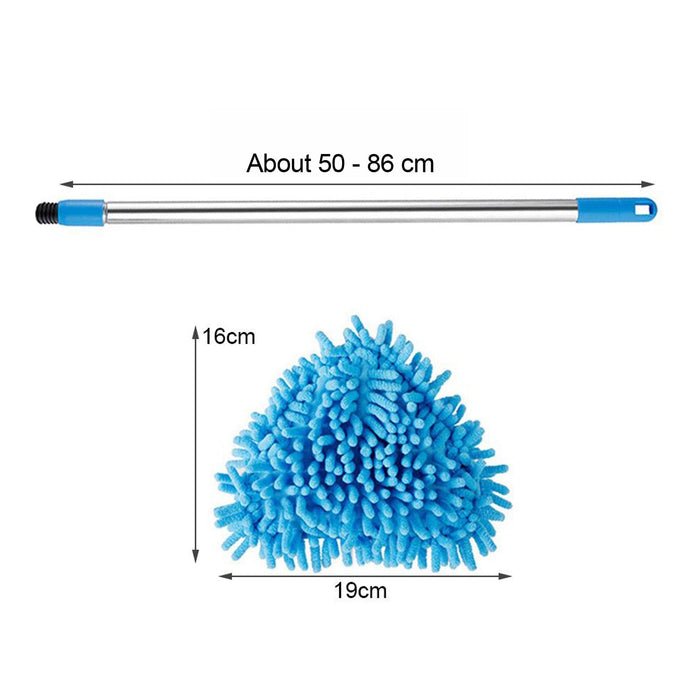 Stainless Steel Adjustable Triangle Mop for Cleaning Wet & Dry Floor Surfaces by Your Brand