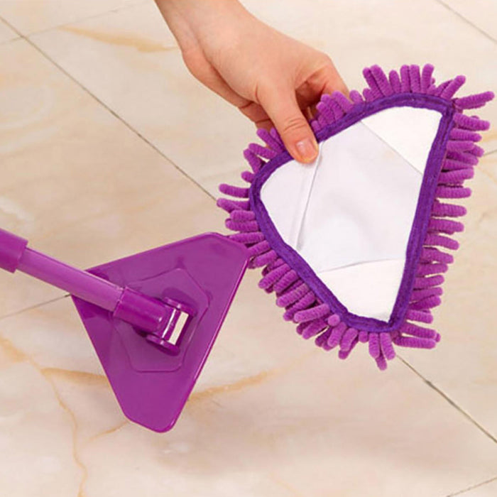 Stainless Steel Adjustable Triangle Mop for Cleaning Wet & Dry Floor Surfaces by Your Brand