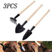 Kid's Garden Tools Set of 3 Pieces (Trowel, Shovel, Rake) by Your Brand