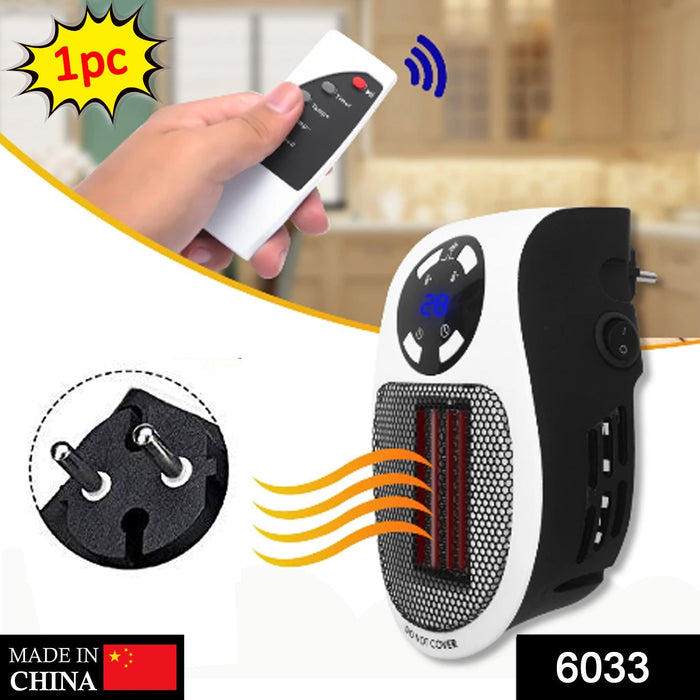 Portable Electric Heater Mini Fan Heater Desktop Household by Your Brand