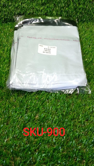Tamper Proof Courier Bags(6.5X08 PLAIN 180 POD M1) - 100 pcs by Your Brand