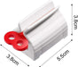 Toothpaste tube squeezer with holder stand for easy use