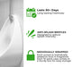 Round anti-splash mat for urinals.