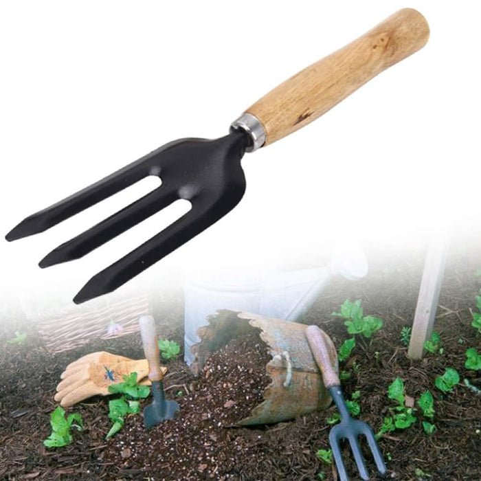 Gardening Tools Seed Handheld Shovel Rake Spade Trowel with Pruning Shear by Your Brand