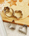 Stainless steel cookie cutter set with various shapes