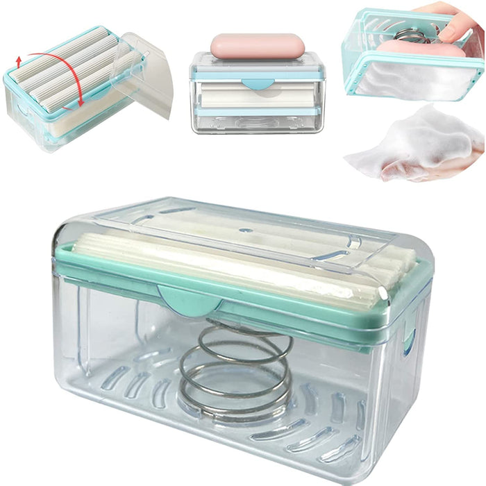 2 in 1 PORTABLE SOAP ROLLER DISH SOAP DISPENSER by Your Brand