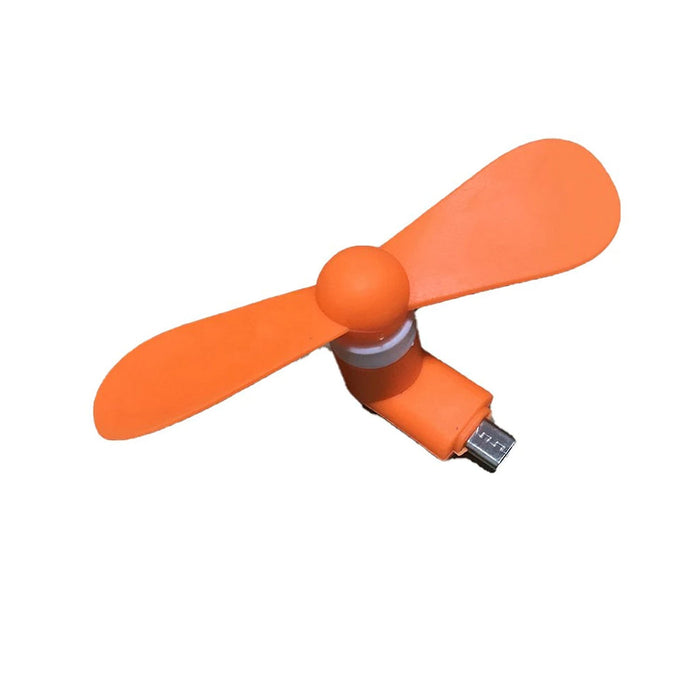 Mini USB Fan – Instant Cooling Handy Fan for Anytime Use (Micro Port) by Your Brand