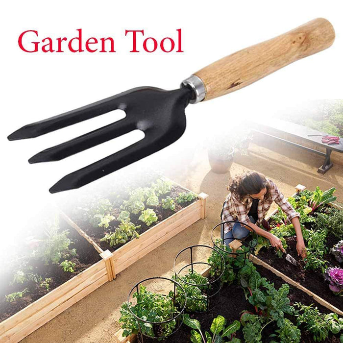 Gardening Tools Seed Handheld Shovel Rake Spade Trowel with Pruning Shear by Your Brand