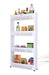 Multipurpose 4 Layer Space Saving Storage Organizer Rack Shelf by Your Brand