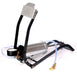 Steel foot pump for heavy-duty use