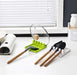 Spatula and utensil rest, designed for kitchen organization