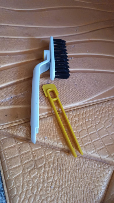 Multi-Function 360° Rotating Crevice Floor Cleaning Brush (1 Pc) by Your Brand