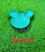 Divided Mickey-shaped plate for snacks