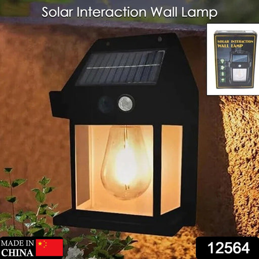 Solar Wall Lamp – Wireless Outdoor Light with Motion Sensor & 3 Modes by Your Brand