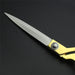 Gold Plated Professional Cloth Cutting Scissor by Your Brand