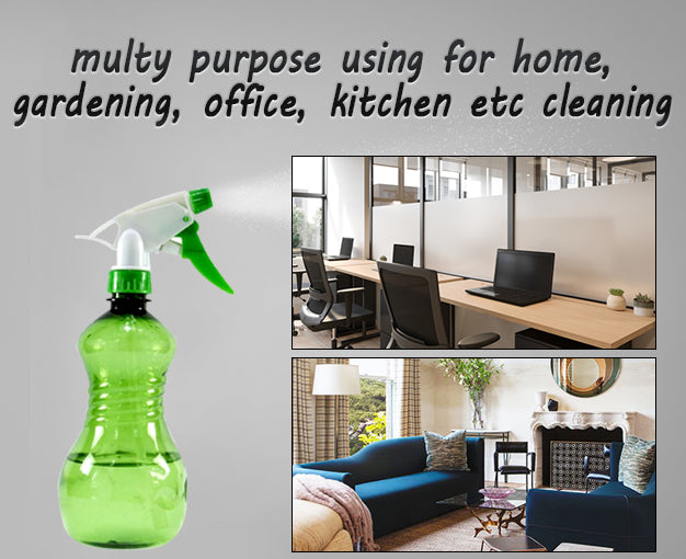 Multipurpose Home & Garden Water Spray Bottle for Cleaning Pack by Your Brand